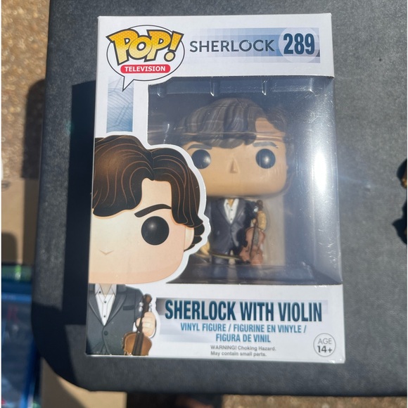 Funko Pop Vinyl Figure Sherlock with Violin 289! Best Price Here New in Box! - Picture 1 of 3